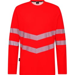 ENGEL Safety T-shirt med lange ærmer Rød 9555-195