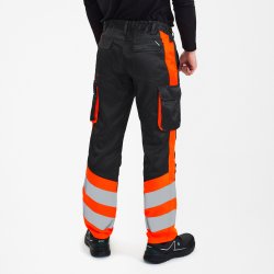 ENGEL Safety Light bukser Antrazitgr/Orange 2547-319