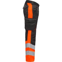 ENGEL Safety Light bukser Antrazitgr/Orange 2547-319