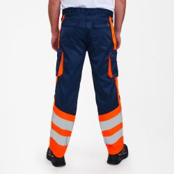 ENGEL Safety Light bukser Blue Ink/Orange 2547-319