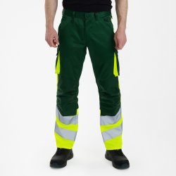 ENGEL Safety Light bukser Green/Hivis yellow 2547-319