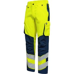 ENGEL Safety Light bukser Gul/Blue Ink 2545-319