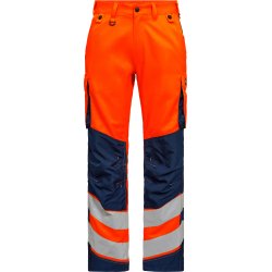 ENGEL Safety Light bukser Orange/Blue ink 2545-319