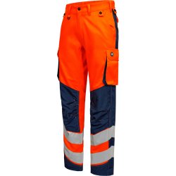 ENGEL Safety Light bukser Orange/Blue ink 2545-319