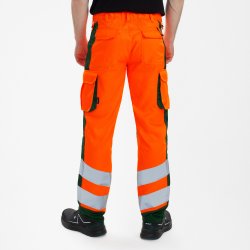 ENGEL Safety Light bukser Orange/Grn 2545-319