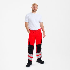 ENGEL Safety Light bukser Rd/Sort 2545-319