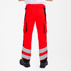 ENGEL Safety Light bukser Rd/Sort 2545-319