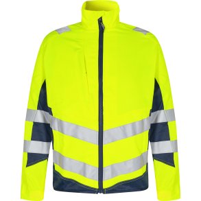 ENGEL Safety Light arbejdsjakke Gul/Blue Ink 1545-319
