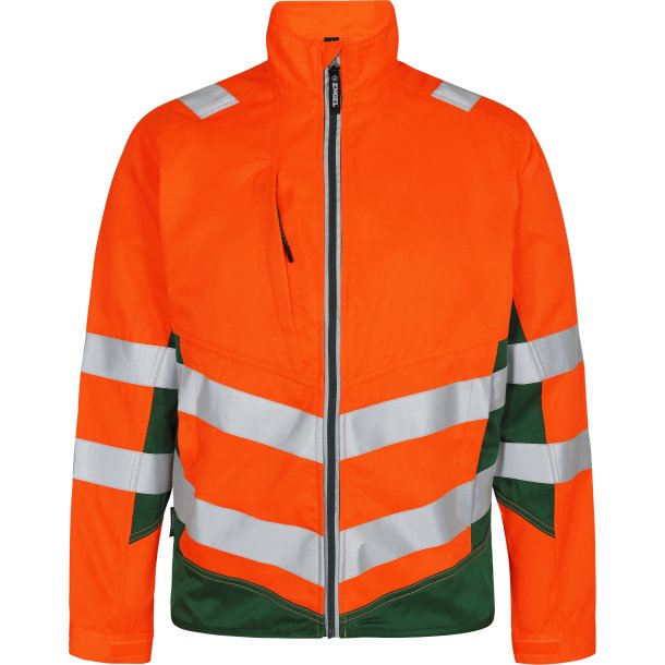 ENGEL Safety Light arbejdsjakke Orange/Grn 1545-319