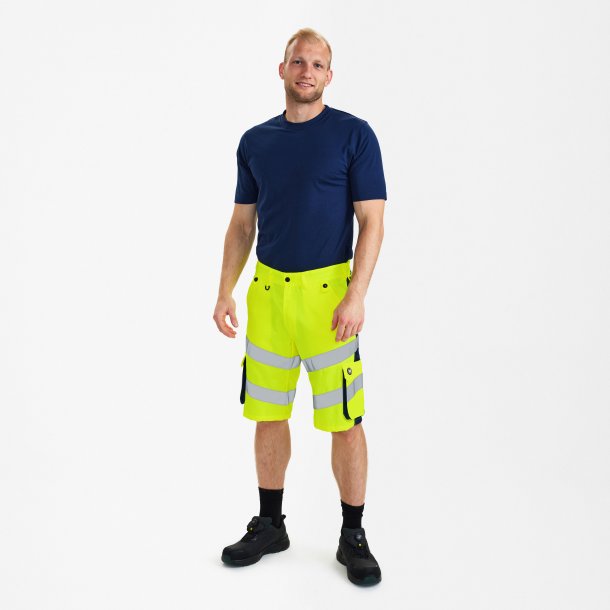 ENGEL Safety Light shorts Gul/Blue Ink 6545-319