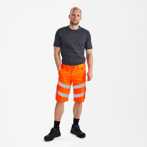 ENGEL Safety Light shorts Hi-vis Orange 6545-319