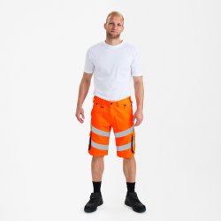 ENGEL Safety Light shorts Orange/Antrazitgr 6545-319