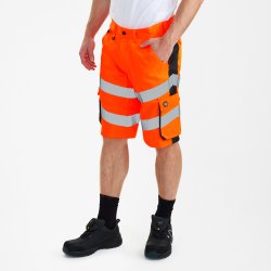 ENGEL Safety Light shorts Orange/Antrazitgr 6545-319