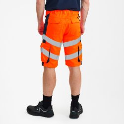 ENGEL Safety Light shorts Orange/Blue ink 6545-319