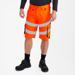ENGEL Safety Light shorts Orange/Grn 6545-319