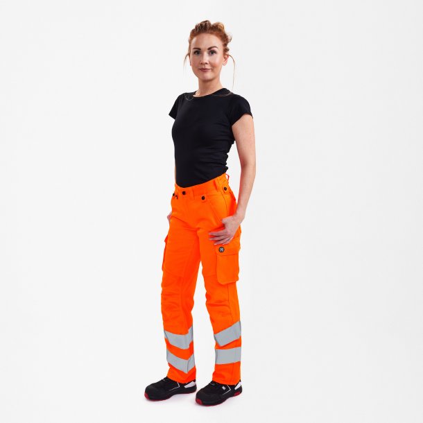 ENGEL Safety Light damebukser Hi-vis Orange 2543-319