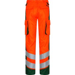 ENGEL Safety Light damebukser Orange/Gr�n 2543-319
