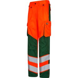 ENGEL Safety Light damebukser Orange/Gr�n 2543-319