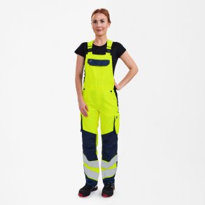 ENGEL Safety Light dameoverall Gul/Blue Ink 3543-319