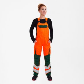 ENGEL Safety Light dameoverall Orange/Gr�n 3543-319