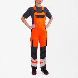 ENGEL Safety Light dameoverall Orange/Antrazitgrå 3543-319