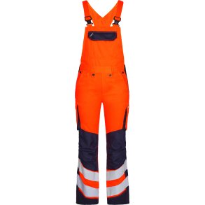ENGEL Safety Light dameoverall Orange/Blue ink 3543-319
