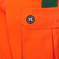ENGEL Safety Light dameoverall Orange/Grn 3543-319