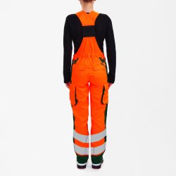 ENGEL Safety Light dameoverall Orange/Grn 3543-319
