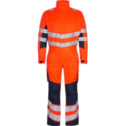 ENGEL Safety Light kedeldragt Orange/Blue ink 4545-319
