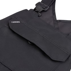 ENGEL Safety Light overall Sort/Gul 3547-319