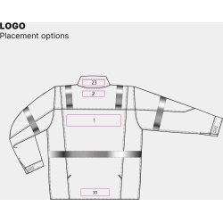 ENGEL Safety+ Multinorm jakke Sort/Gr 1234-820