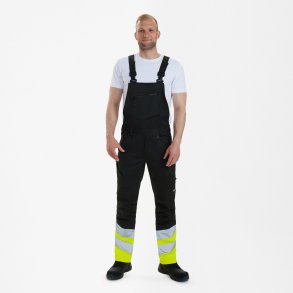ENGEL Safety overall Sort/Gul 3546-314