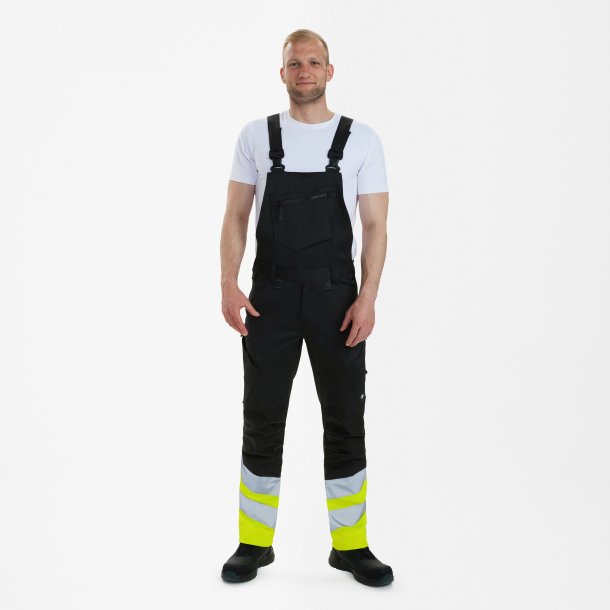 ENGEL Safety overall Sort/Gul 3546-314
