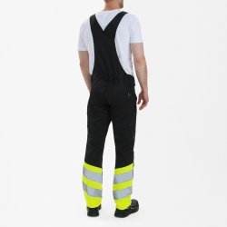 ENGEL Safety overall Sort/Gul 3546-314