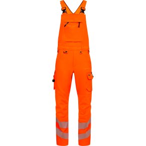 ENGEL Safety overall med 4-vejs str�k Hi-vis Orange 3345-124