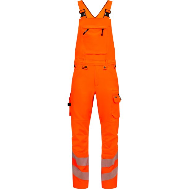 ENGEL Safety overall med 4-vejs str�k Hi-vis Orange 3345-124