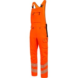 ENGEL Safety overall med 4-vejs str�k Hi-vis Orange 3345-124