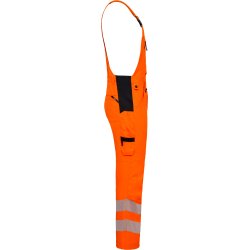 ENGEL Safety overall med 4-vejs str�k Hi-vis Orange 3345-124