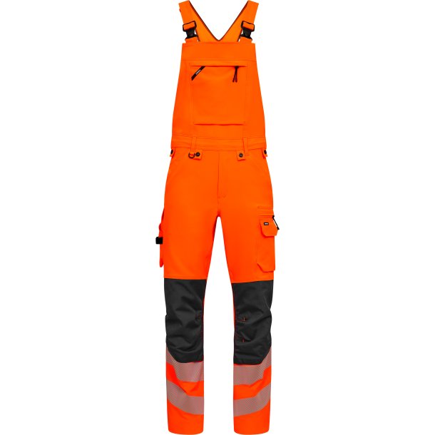 ENGEL Safety overall med 4-vejs str�k Orange/Antrazitgr� 3345-124