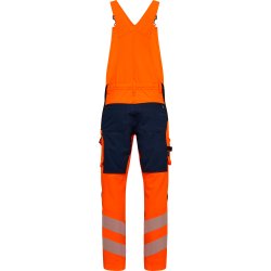 ENGEL Safety overall med 4-vejs str�k Orange/Blue ink 3345-124