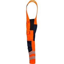 ENGEL Safety overall med 4-vejs str�k Orange/Blue ink 3345-124