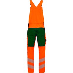 ENGEL Safety overall med 4-vejs str�k Orange/Gr�n 3345-124