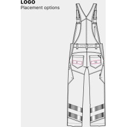 ENGEL Safety overall Orange 3544-314