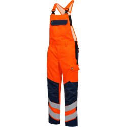ENGEL Safety+ overalls Orange/Blue ink 3321-188