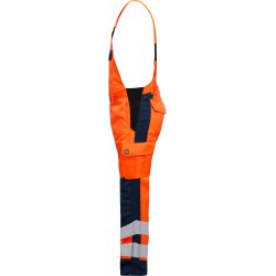 ENGEL Safety+ overalls Orange/Blue ink 3321-188