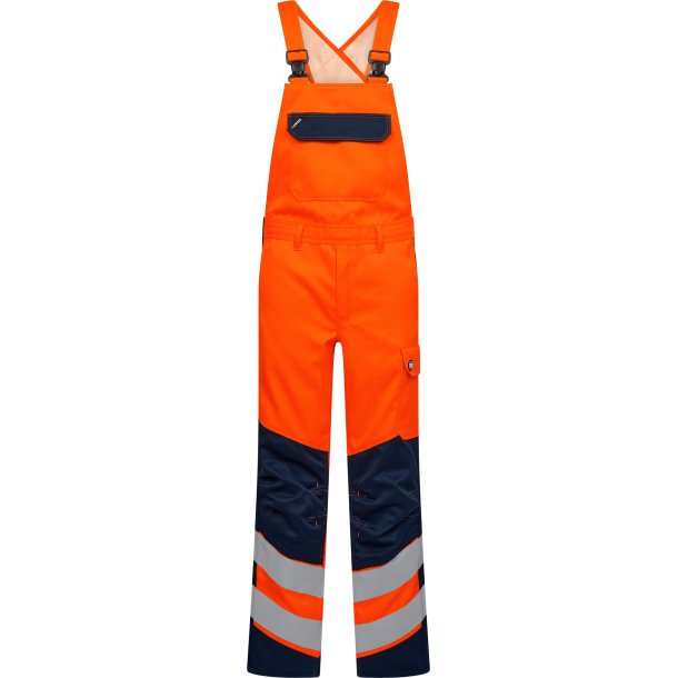 ENGEL Safety+ overalls Orange/Blue ink 3321-188