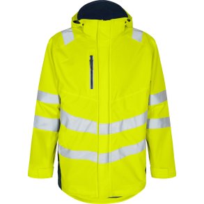 ENGEL Safety parka skaljakke Gul/Blue Ink 1145-930