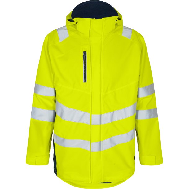 ENGEL Safety parka skaljakke Gul/Blue Ink 1145-930