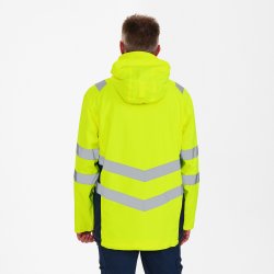 ENGEL Safety parka skaljakke Gul/Blue Ink 1145-930