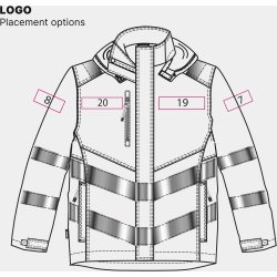 ENGEL Safety parka skaljakke Gul/Grn 1145-930